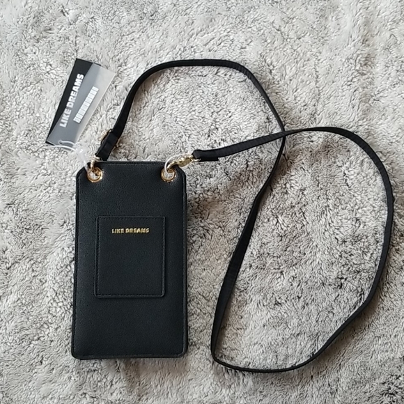 Black quilted crossbody bag - Picture 2 of 6